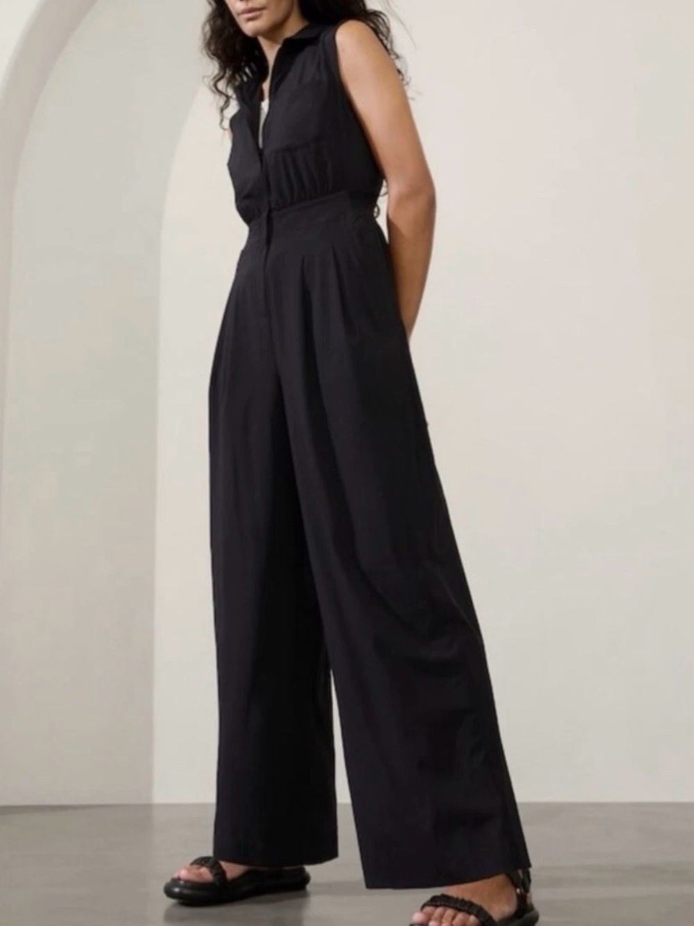 Athleta Brooklyn Heights Wide Leg Jumpsuit